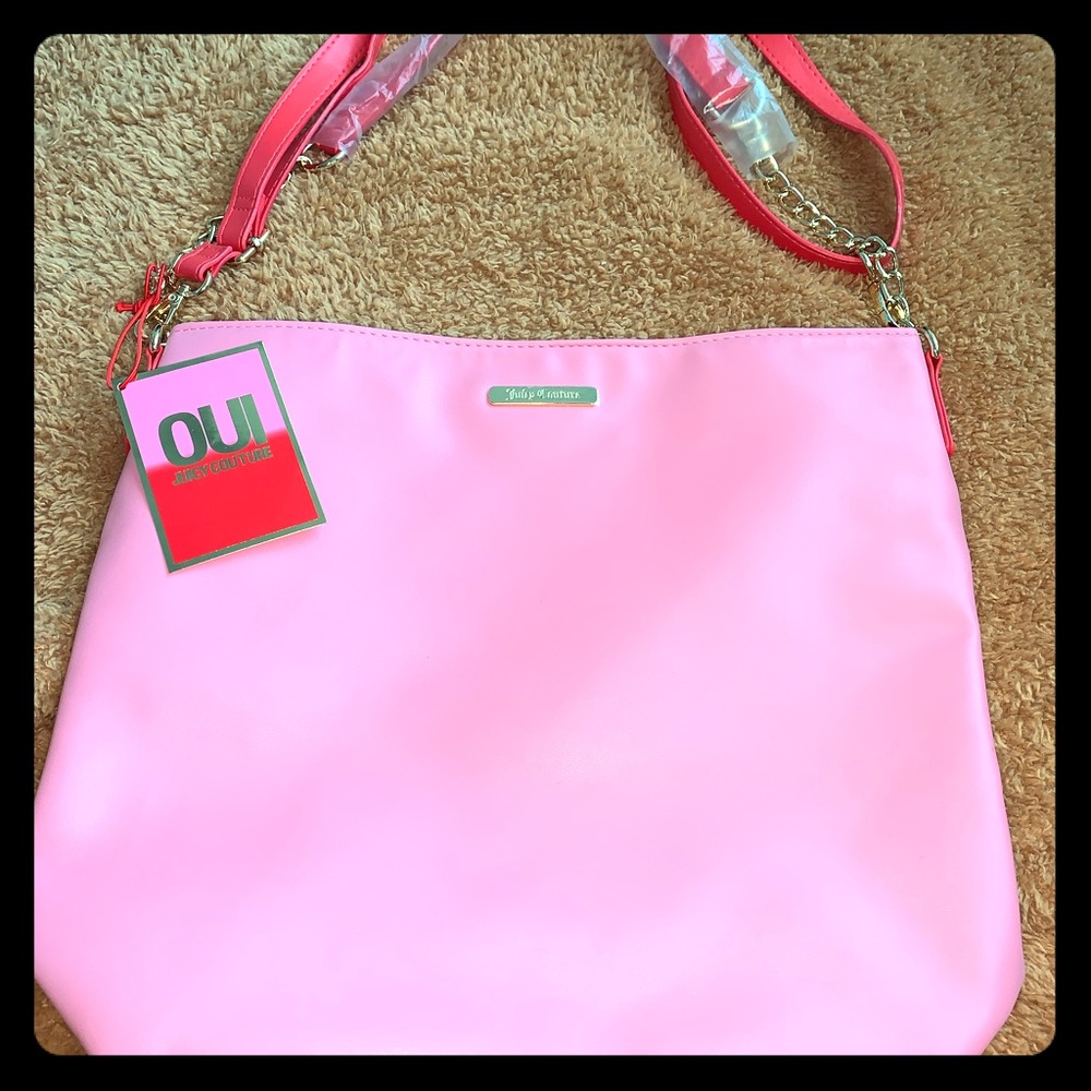 Juicy Couture pink on pink velvet